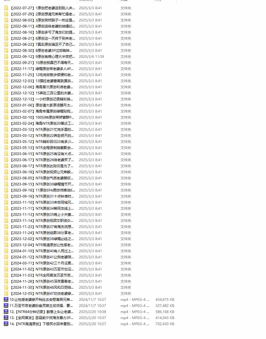 海角绿帽淫妻大神标准打包47套  寝取ntr [17V+7.3G]-第11张图片-萌站