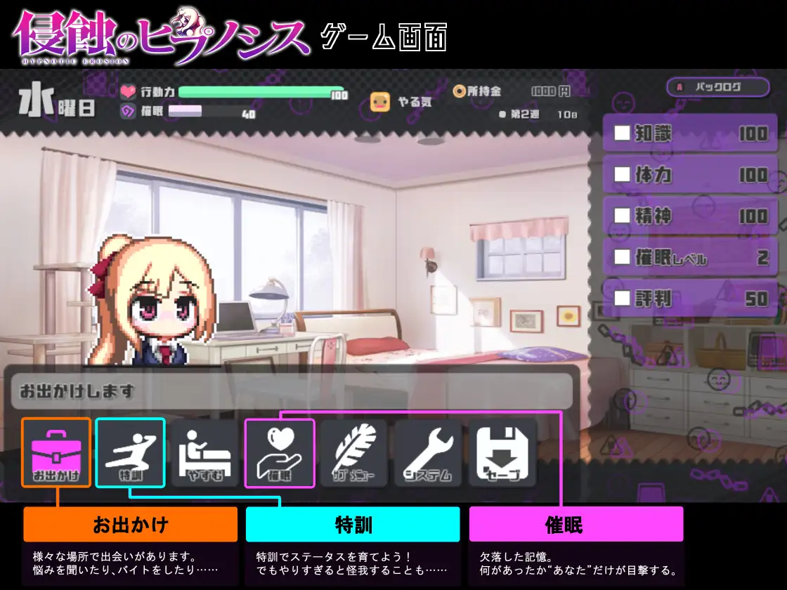 [日式SLG/汉化/存档] 侵蚀的催眠·后记 侵蝕のヒプノシスAfterstory 个人机翻精修版+存档-第1张图片-萌站