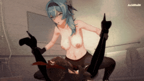 【巨乳 黑丝 扶她 骑乘 后入 爆操 爆射 喷潮 中出】新作-097【Genshin impact】Eula x Amber 优菈x安柏 sex [sound] 原神-第11张图片-萌站
