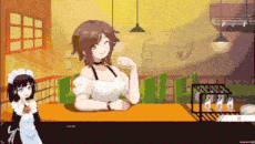【养成SLG/中文/像素风格】芙哇芙哇女仆咖啡厅/Maid Cafe on Electric Street V1.11 官方中文版【2.7G/全CV/更新】-第5张图片-萌站