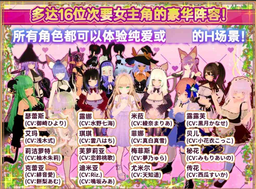 【日系SLG精品大作/官中/步兵】异世界树的巫女～用魔法触摸尽情做色色的事～Ver1.6+DLC 官方中文无修版【6.36G】-第6张图片-萌站