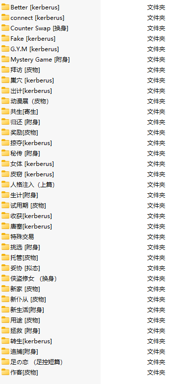 【3D/全彩/2559页/共1.3GB】皮物36部短篇合集#kaba【原版/无水印】-第1张图片-萌站