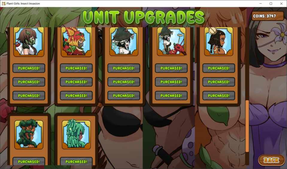 【PC&安卓直装/SLG/动态/塔防】Plant Girls: Insect Invasion v1.0【569M】【官方英文/无汉化】-第1张图片-萌站