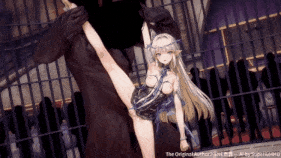 【巨乳 白丝 口交 吞精 骑乘 后入 爆操 爆射 喷潮 中出】新作-【AIMMD】卡提希娅VS哥布林  Cartethyia VS  Goblin - Wuthering Waves-第4张图片-萌站