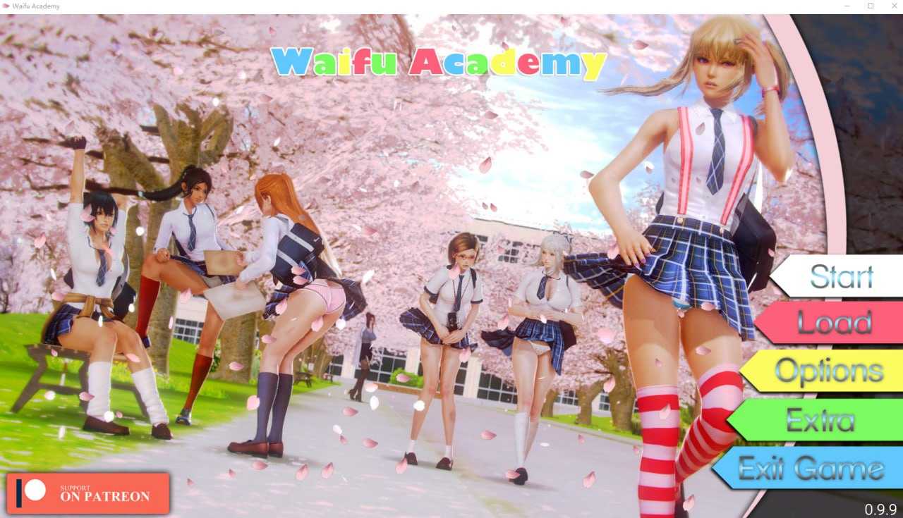 [双端/SLG]二次元老婆学院 后宫学院 老婆学院 Waifu Academy  V0.11.0 萌站汉化版-第2张图片-萌站