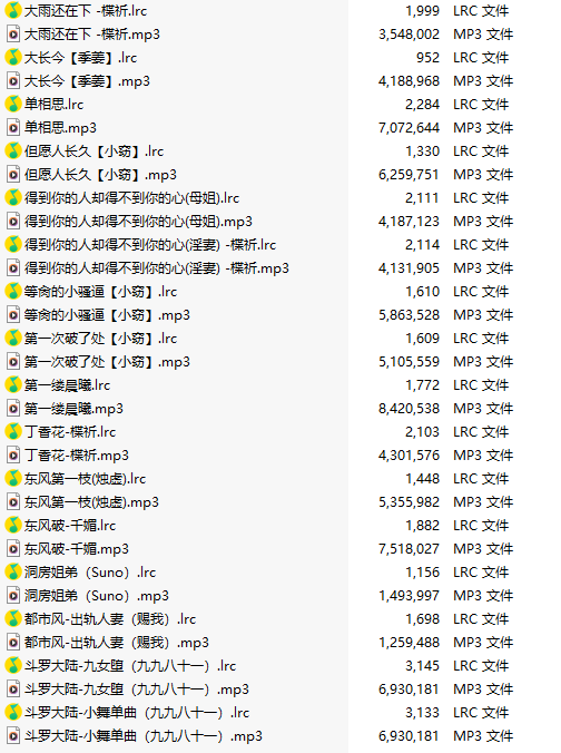 【淫词艳曲/15部合一】【MP3版】【中文】2025031001-第1张图片-萌站