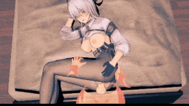 【MMD/KKkirito/纯啪】3月新作：鸣潮 黑丝赞妮-第2张图片-萌站