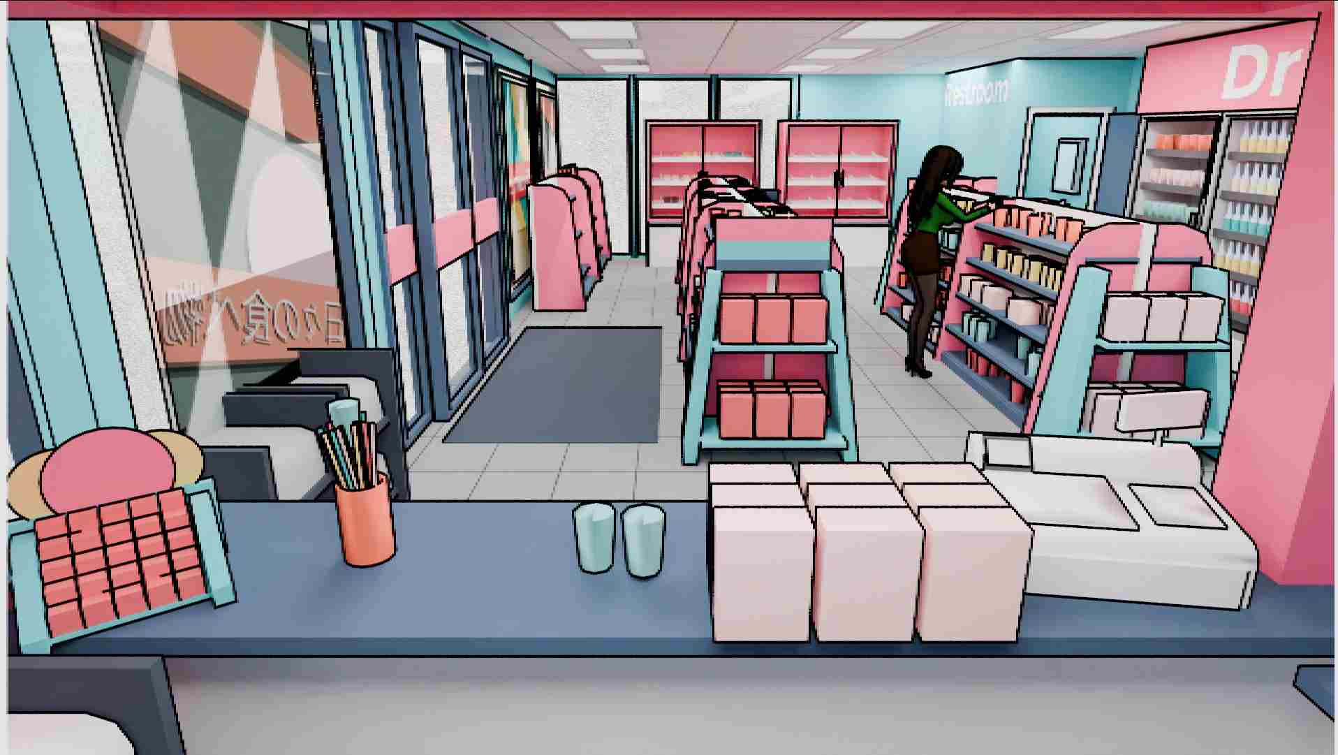 【更新】[亚洲风SLG/动态/双端/NTR] 淘气店长 Naughty Store Manager v0.94 PC+安卓 机翻版-第8张图片-萌站