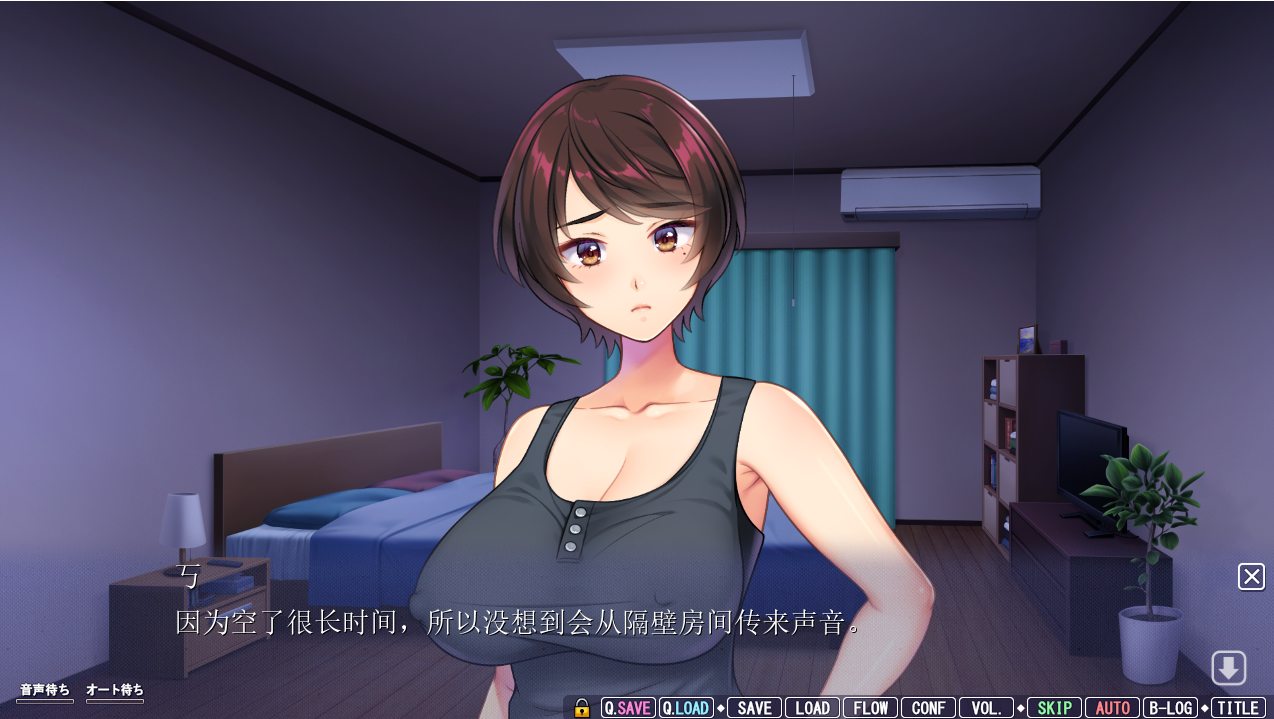 [ADV游戏汉化] 在墙的那一边,妻子甜美的声音 壁の向こうの妻の嬌声3 GPT汉化版 [3.5G]-第3张图片-萌站