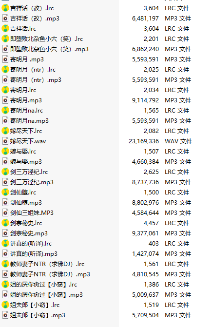 【淫词艳曲/15部合一】【MP3版】【中文】2025031302-第1张图片-萌站