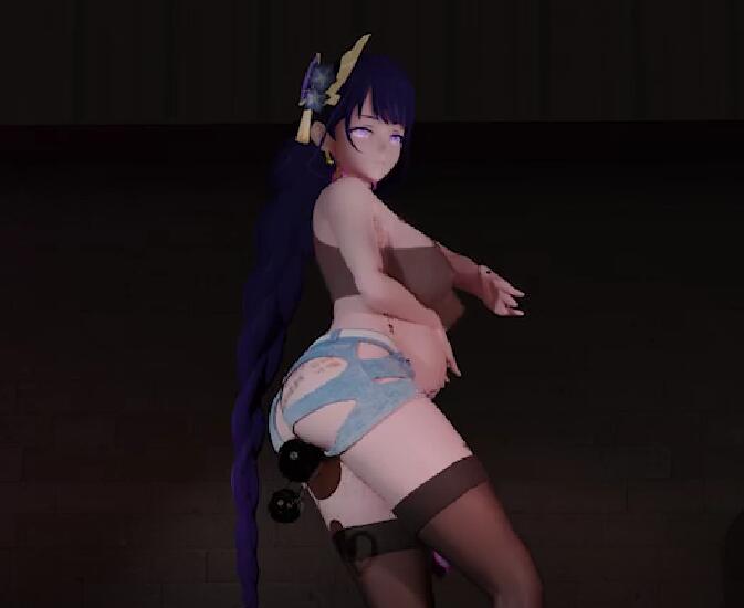 Iwara - [Genshin] 雷電将軍 WiggleWiggle -第2张图片-萌站