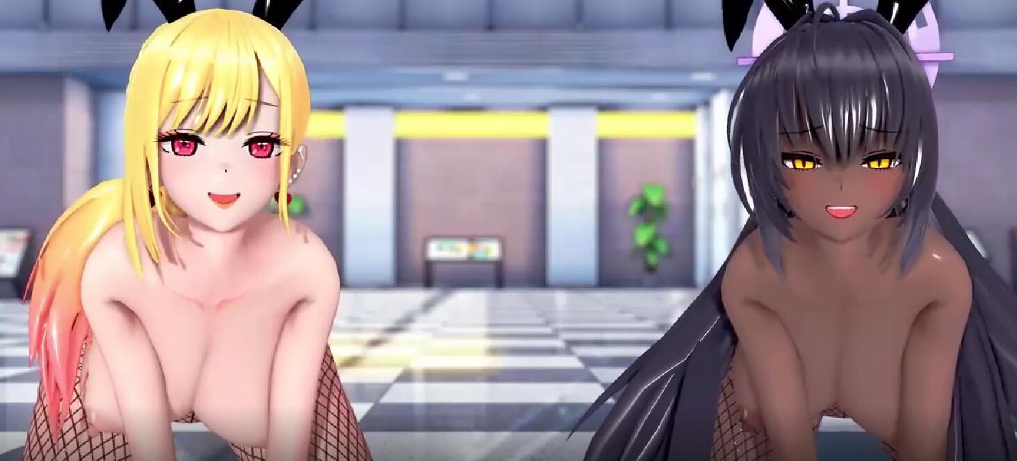 Iwara - 角楯花凛 - 中腰前後ダンス【Blue Archive】 -第2张图片-萌站