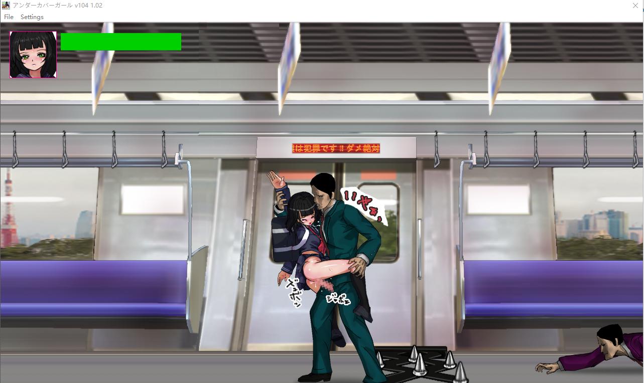 [横向ACT全动态战斗H]生肉卧底JK：搜查吃汉监狱列车V5 DL正式版 [120M]-第1张图片-萌站