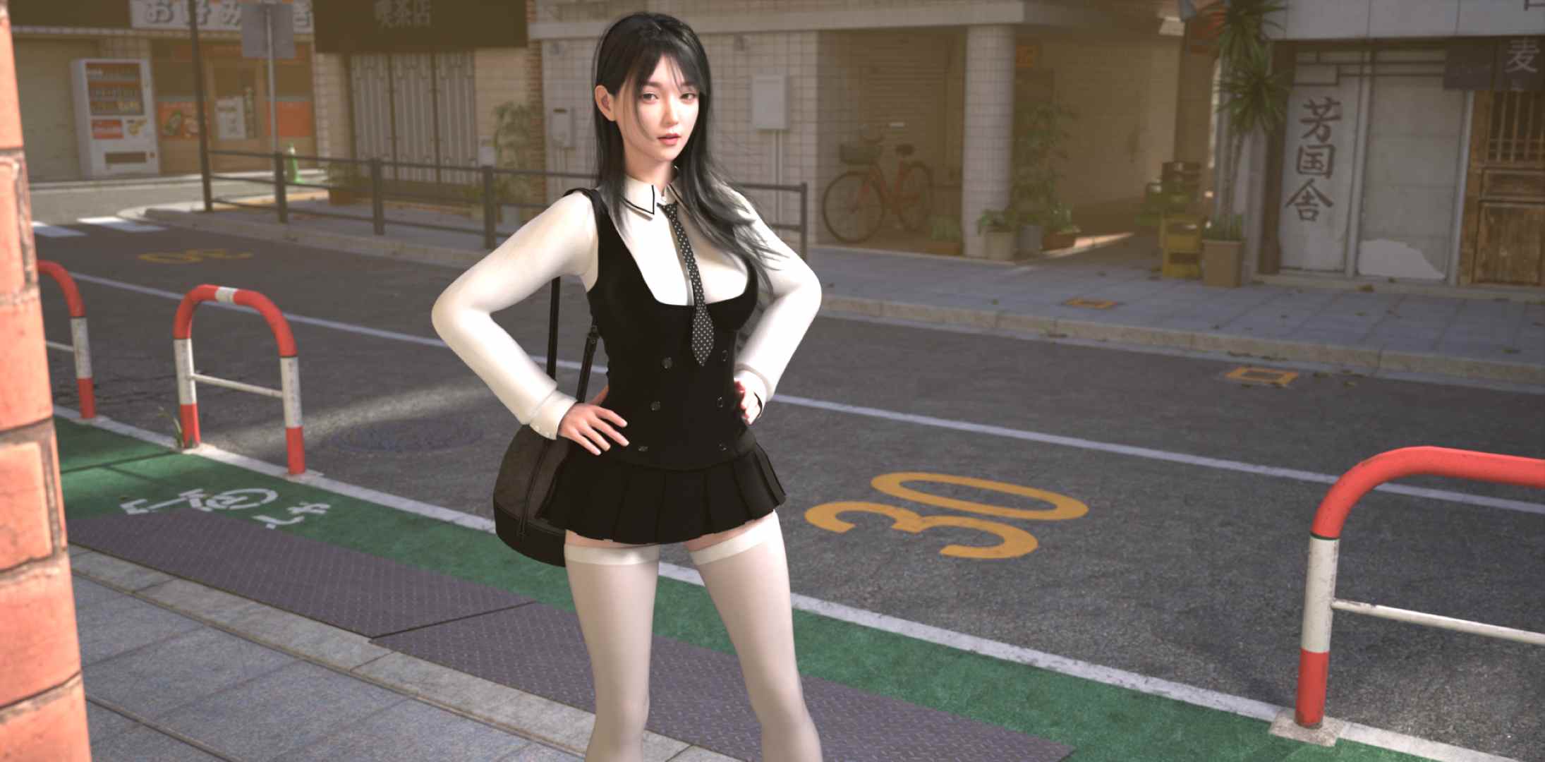 【萌站驴哥汉化】极品建模动态佳作《最热的夏天》 (PC端/v0.85/汉化/921MB)