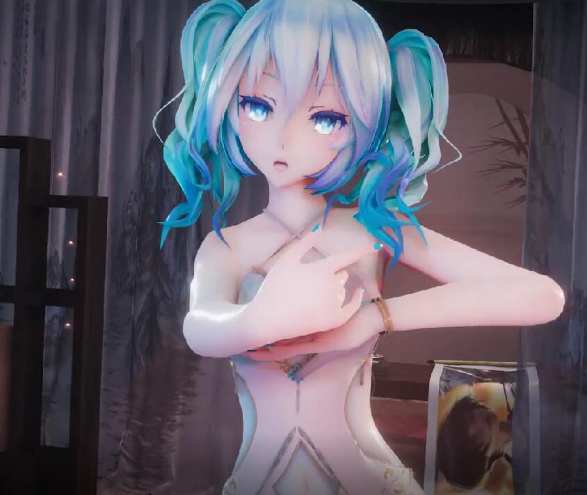 Iwara - 【Miku】倾杯~ -第1张图片-萌站