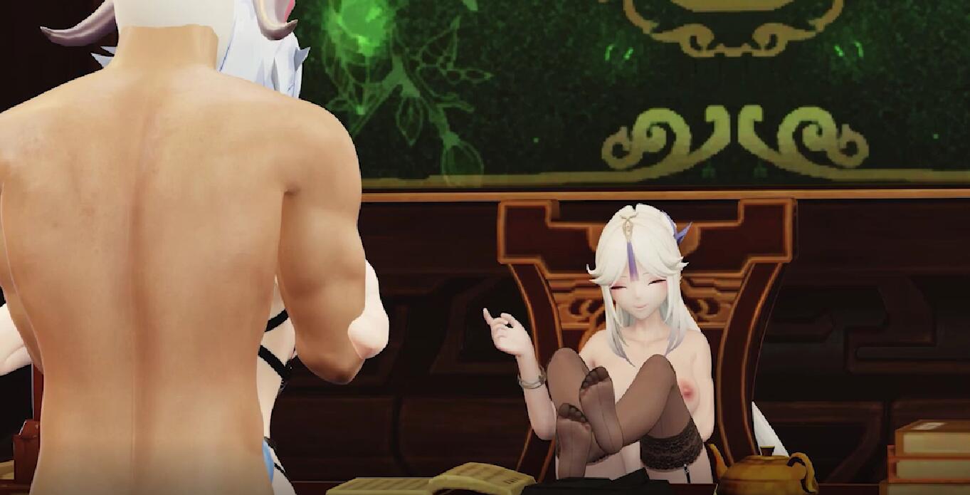 Iwara - 14 璃月淫趴 [Genshin Impact] Liyue Sex Party-第3张图片-萌站