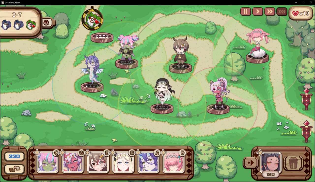 【PC端/SLG/动态/塔防】伊甸守护者v1.7【共3.3GB】【官方中文】-第8张图片-萌站