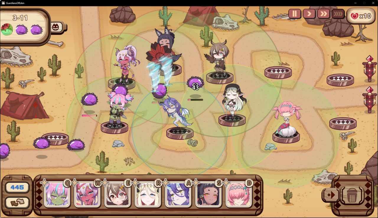【PC端/SLG/动态/塔防】伊甸守护者v1.7【共3.3GB】【官方中文】-第7张图片-萌站