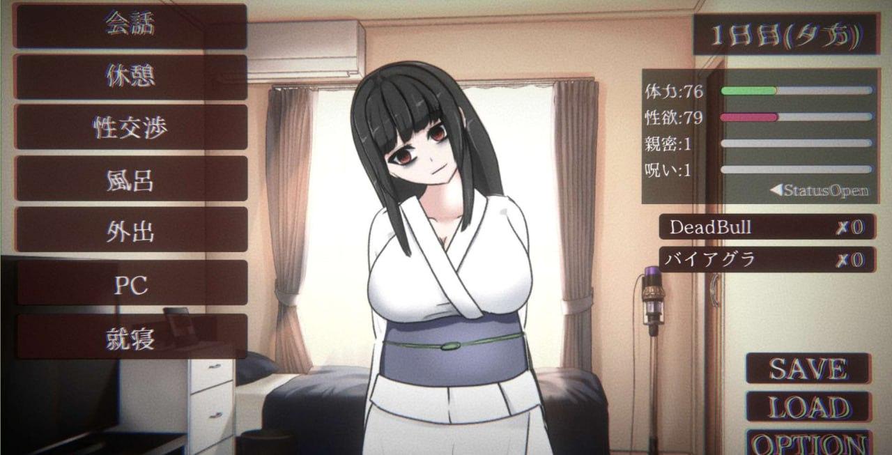PC/[SLG/全动态] 与廉租房里的H女幽灵同居 DL正式版★多换装-第3张图片-萌站