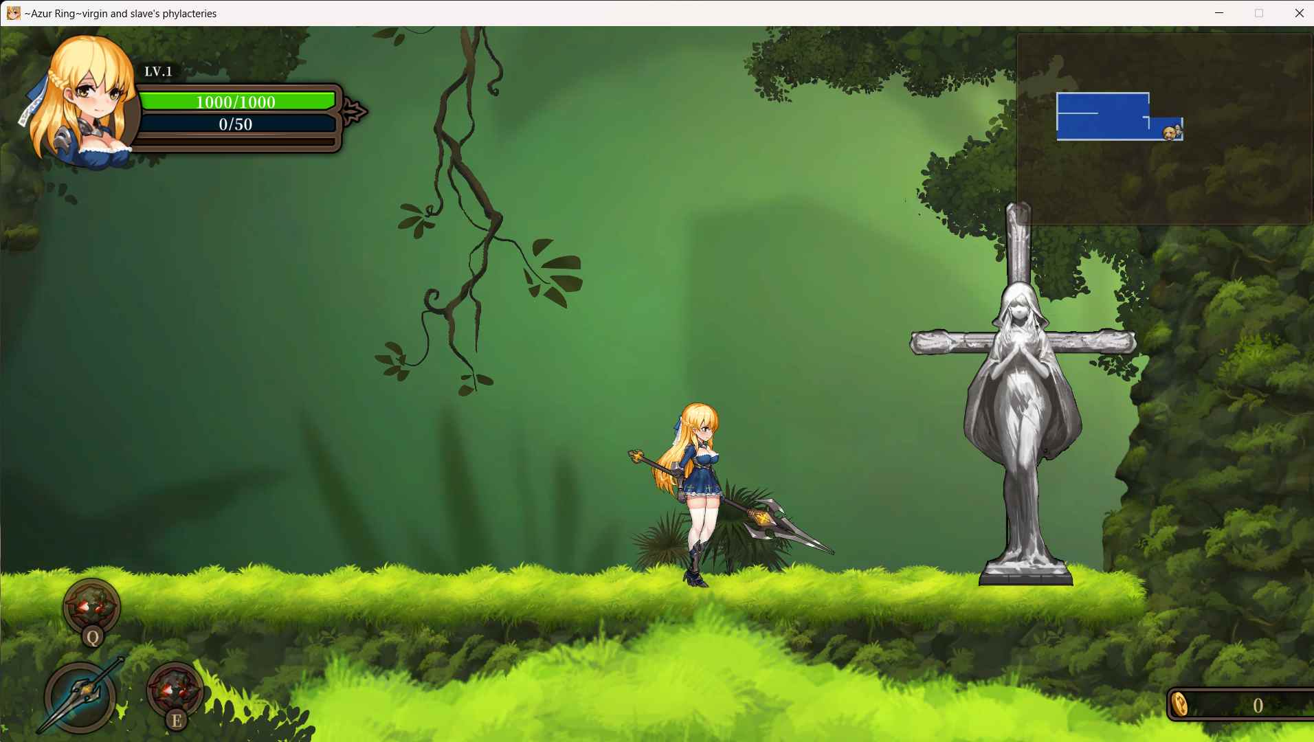 [横版战斗][act]碧蓝之戒：圣女与奴隶之匣 Azur Ring~virgin and slave's phylacteries-第2张图片-萌站