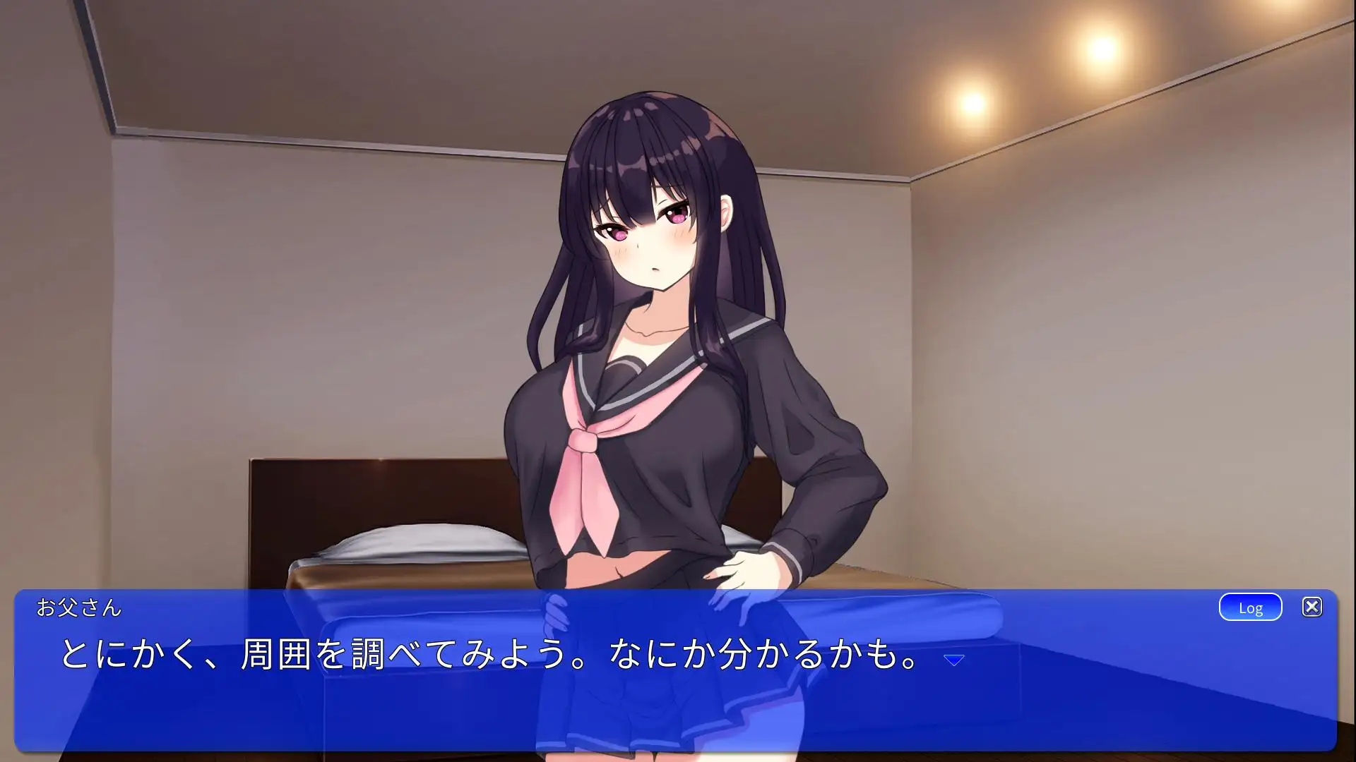 [逃生SLG/步兵/动态/汉化] 父女密室～不H就无法逃出～ 父娘と密室～セックスしないと出られない部屋で反抗期の娘 v2.00去码版-第2张图片-萌站
