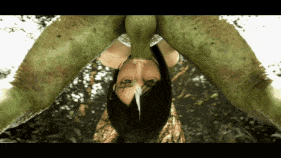 【巨乳 黑丝 口交 吞精 前后夹击 三洞齐入 爆操 爆射 喷潮 中出】新作-[Spanky] Aerith&Tifa x GoblinsElMachico-第4张图片-萌站