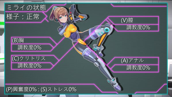 #特务少女未来 极限机械调教 #Agent mirai STEAM官方中文