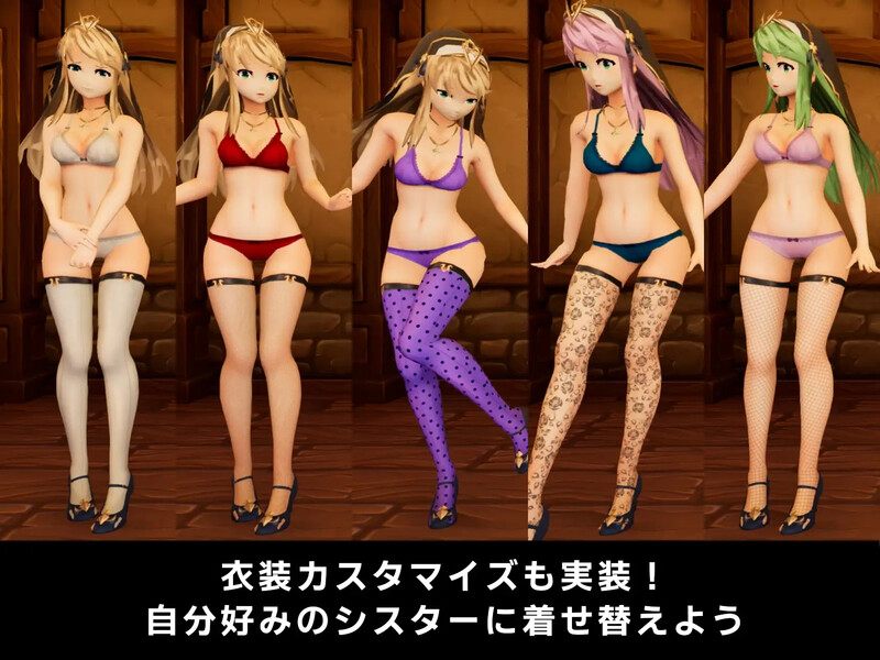 【射击FPS/3D作品/全动态/官中/新作】枪与退魔之流浪修女（銃と退魔とはぐれシスター）V1.0 DL官方中文版-第5张图片-萌站