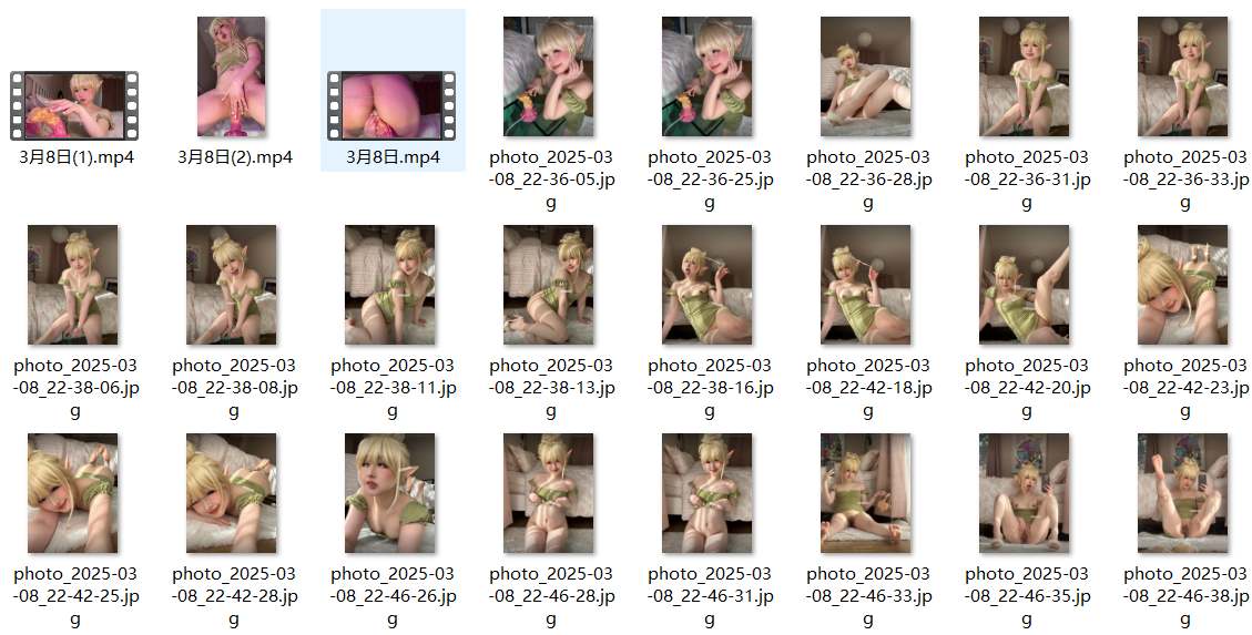 (M-1324) Onlyfans Pupu噗噗 自购首发 《异种族小叮当噗噗》 异种族吃播当然要用两只嘴-第1张图片-萌站