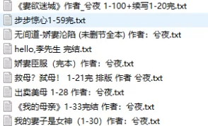 兮夜作品合集 绿母绿妻 附目录  作者:兮夜 [已完结 9本]-第1张图片-萌站