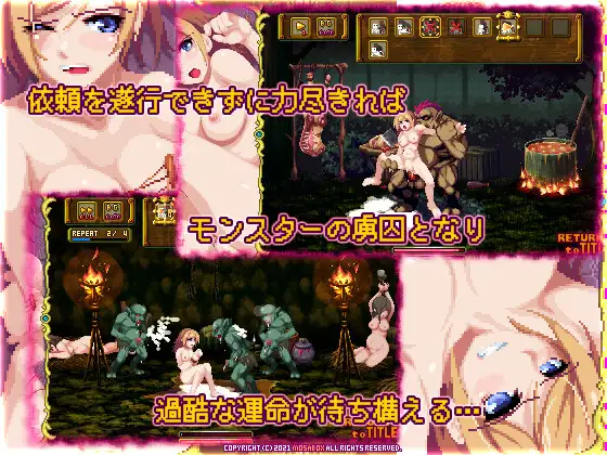 【ACT/PC/战斗H/像素/异种X/触手/骑士】ソード・オブ・ガーリッシュナイト~v1.1.00-第3张图片-萌站