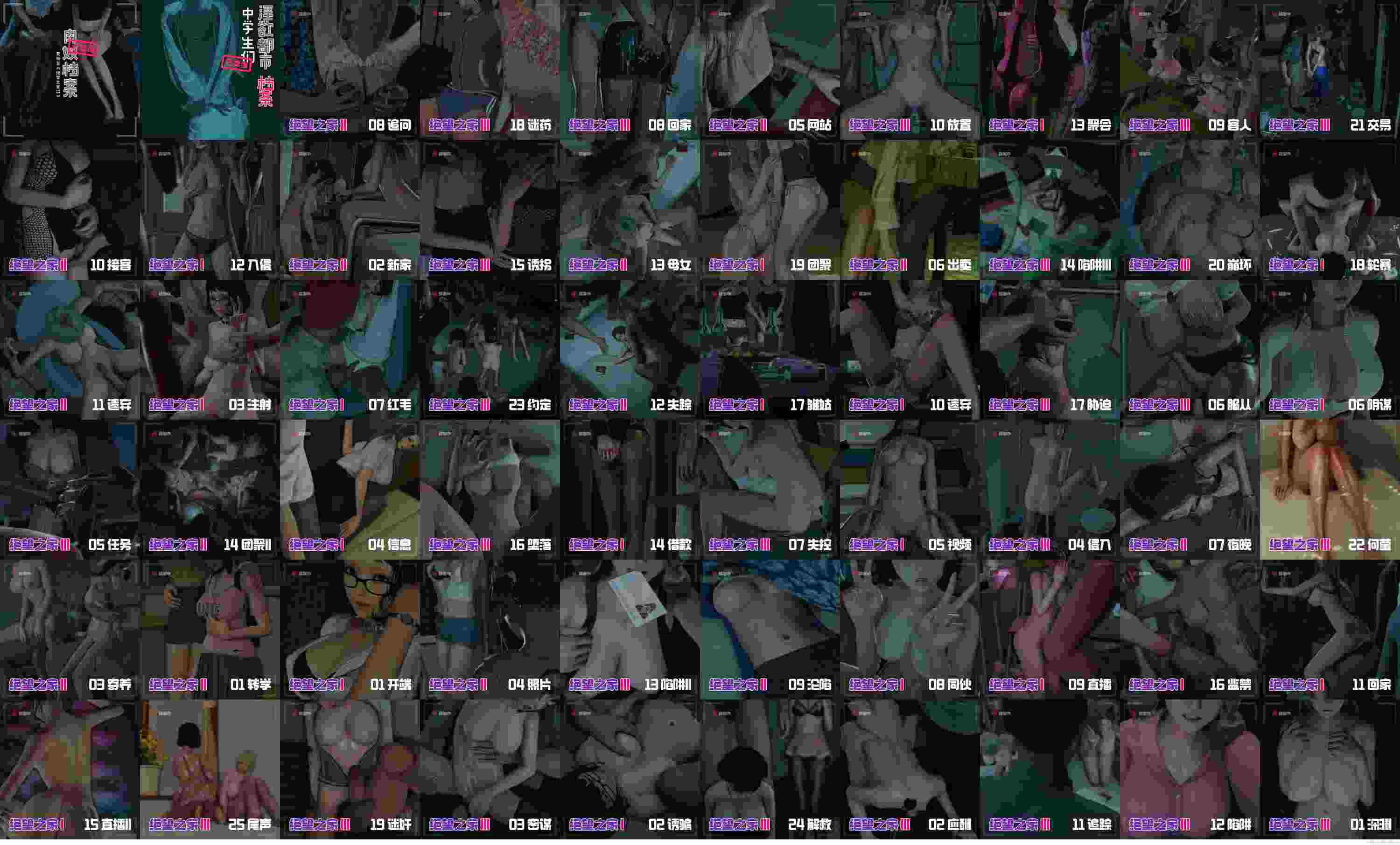 暗网-淫欲都市第1-3部(完)+绝望之家第1-3部(完)+番外X18+小說X40共162-第8张图片-萌站