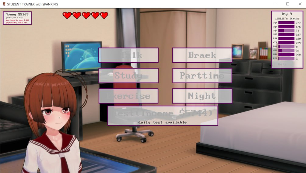 电脑/[SLG]官方中文 学生训练器与打屁股-1.0-STUDENTTRAINERwithSPANKING-1.0-market