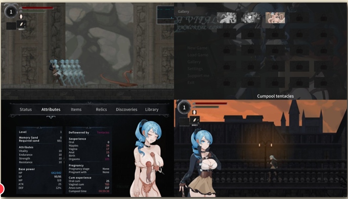 【B-flat/新作/横版/战斗/异种奸/无修/动态/官中】La Vitalis  永恆的欠損 Beta 0.15 [3.23G] 【序号373】-第1张图片-萌站