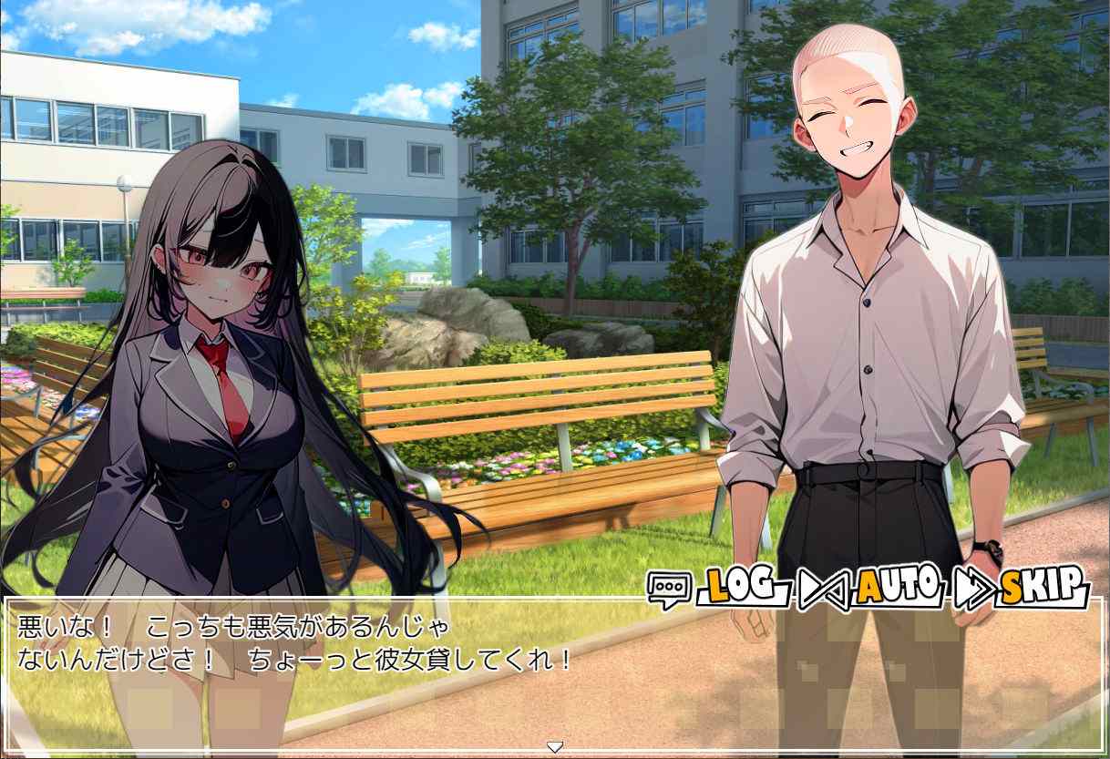 新作 [日式爆款SLG/汉化/NTR] 真实！黄毛TS凌辱沦为母狗~我化身为淫兽~ 迫真! 間男TSメス堕ちレ〇プ ～淫獣と化した僕～ AI汉化版-第3张图片-萌站