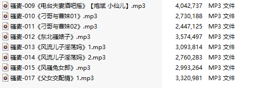 【激情骚麦/8部合一】【MP3版】【中文】【009-017】-第1张图片-萌站