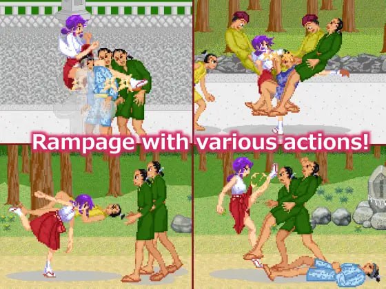 🦋游戏：巫女カンナ脳筋退魔記 -第1张图片-萌站