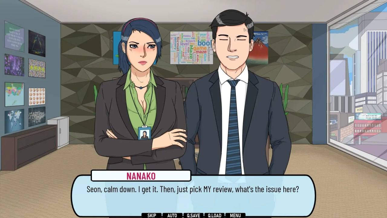 PC+安卓/#心城故事：办公室对手   #Heart City Stories Episode 2: Office Rivals Ch.2 v0.3.03 汉化版 ·注意·该游戏是双端哦有安卓版本-第2张图片-萌站