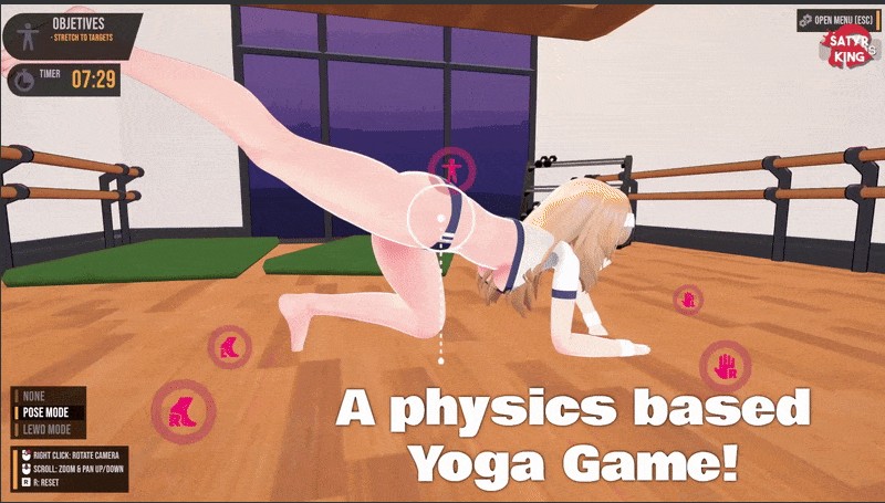 【3D/互动/全动态/步兵】要好好做瑜伽操哦！Stretch Me Right 完整正式版【300M新作】【序号422】-第4张图片-萌站