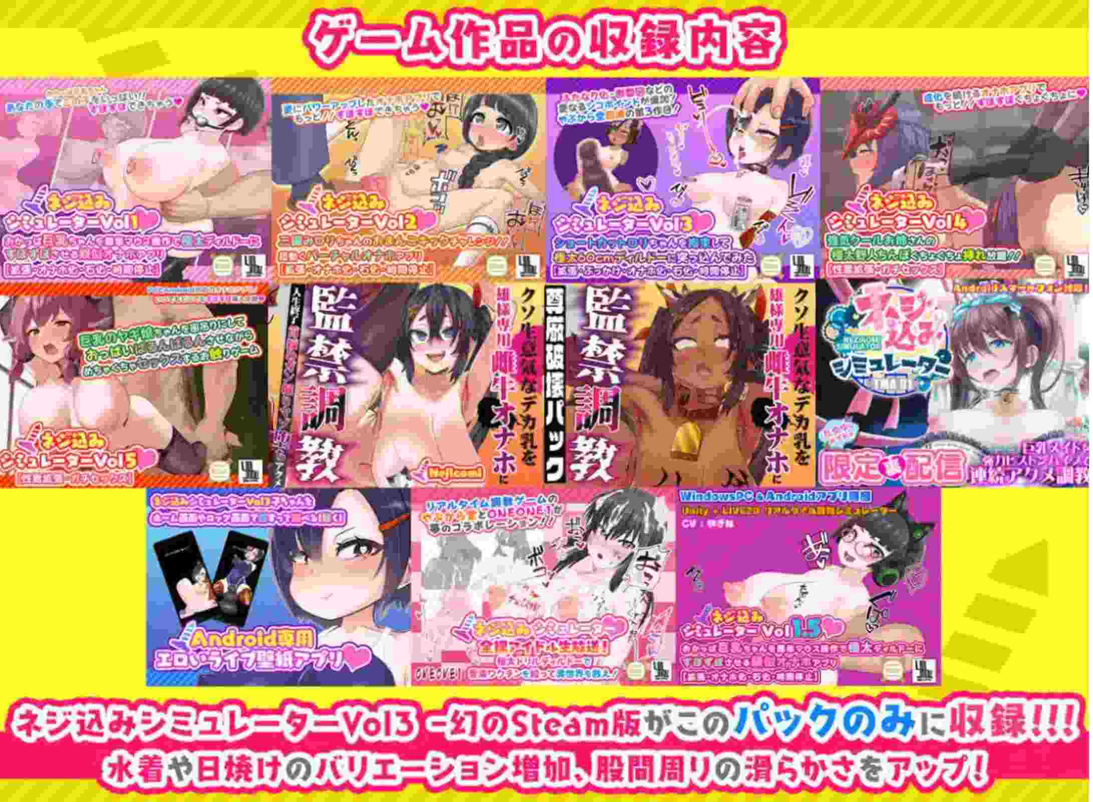 【互动SLG/合集/全动态】（重口）打螺丝模拟器大合集 全部12作+视频+GIF+图片 官方中文合集版 【6G/全CV】-第2张图片-萌站