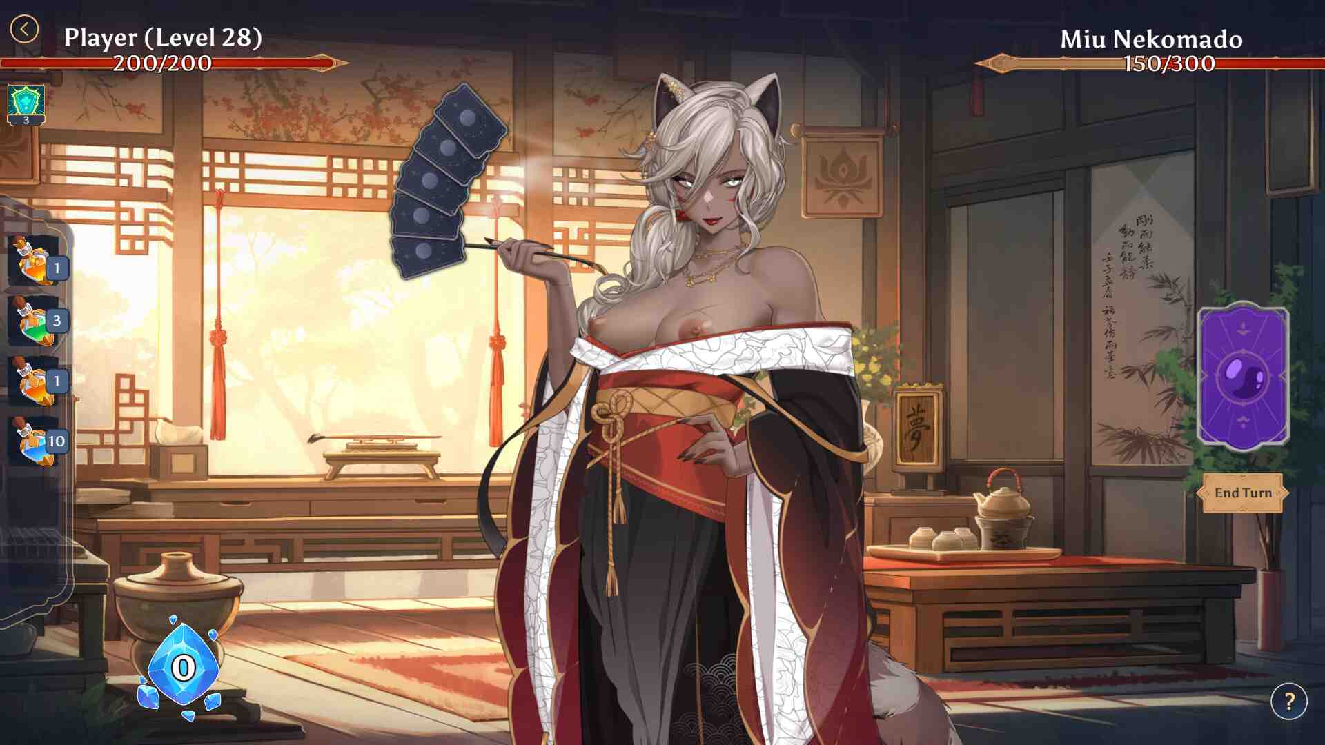 [卡牌淫欲战斗汉化]奥拉卡牌狂潮 –淫欲狂乱AURA Hentai Cards Horny Madness+全DLC[2.6G]-第3张图片-萌站