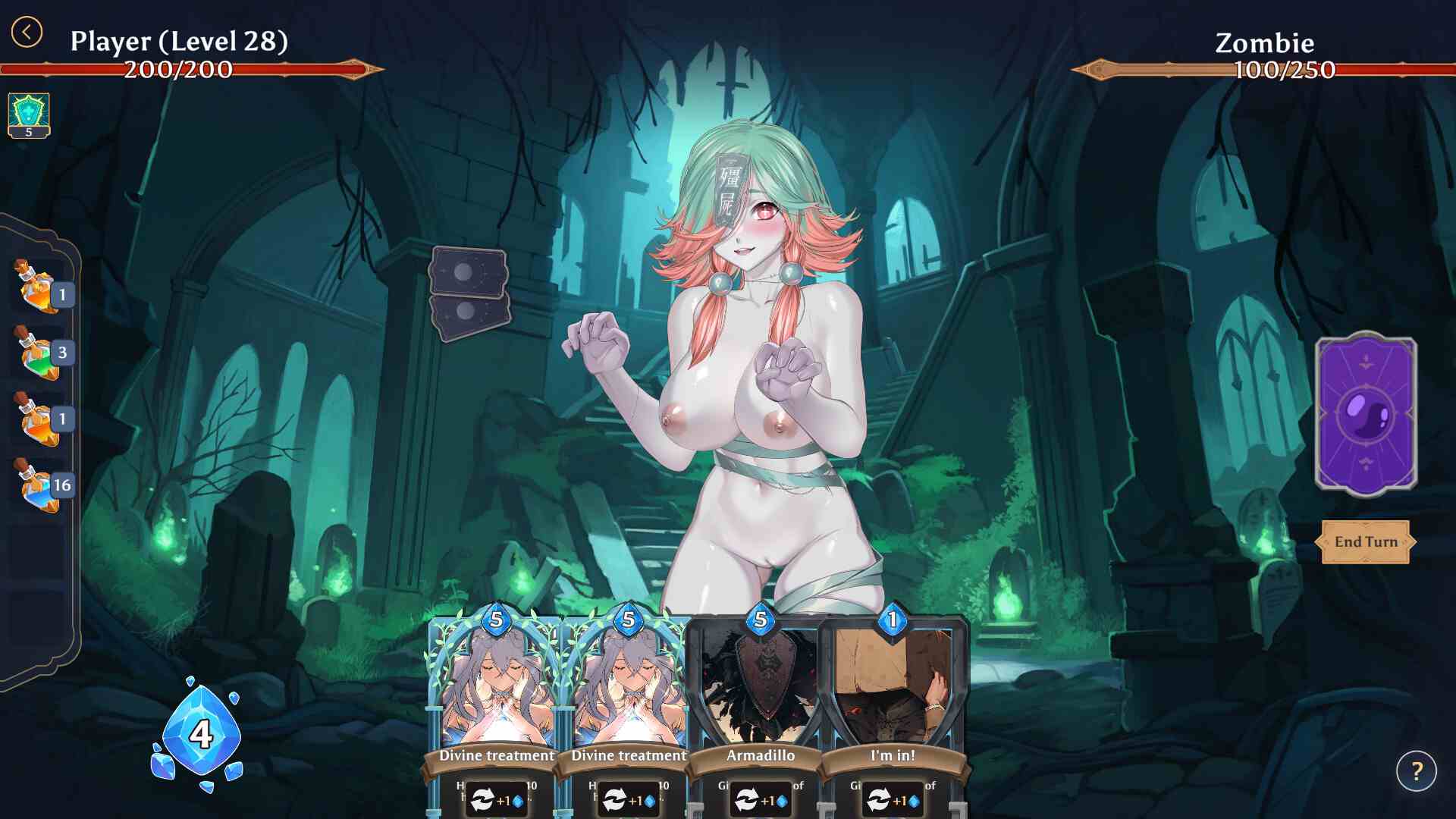 [卡牌淫欲战斗汉化]奥拉卡牌狂潮 –淫欲狂乱AURA Hentai Cards Horny Madness+全DLC[2.6G]-第11张图片-萌站