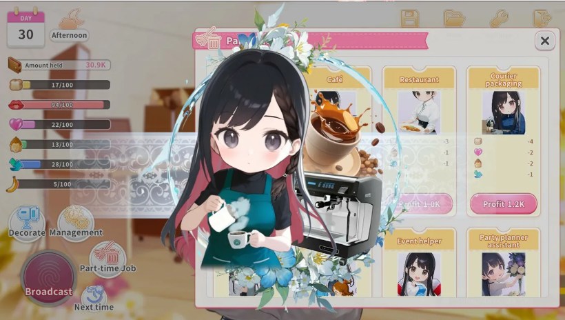 【日系/SLG/官中/动态】直播开始！VTuber 训练 Streaming ON! VTuber Training 官方中文步兵版【698M】【序号488】-第5张图片-萌站