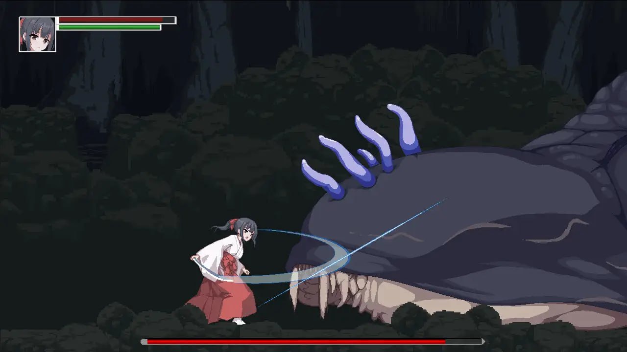 【PC/昨日发售/ACT/像素/动态/异种奸】退魔巫女稻目【共1.1GB】【MTool云翻汉化】【2025年04月02日16点 发售】-第4张图片-萌站