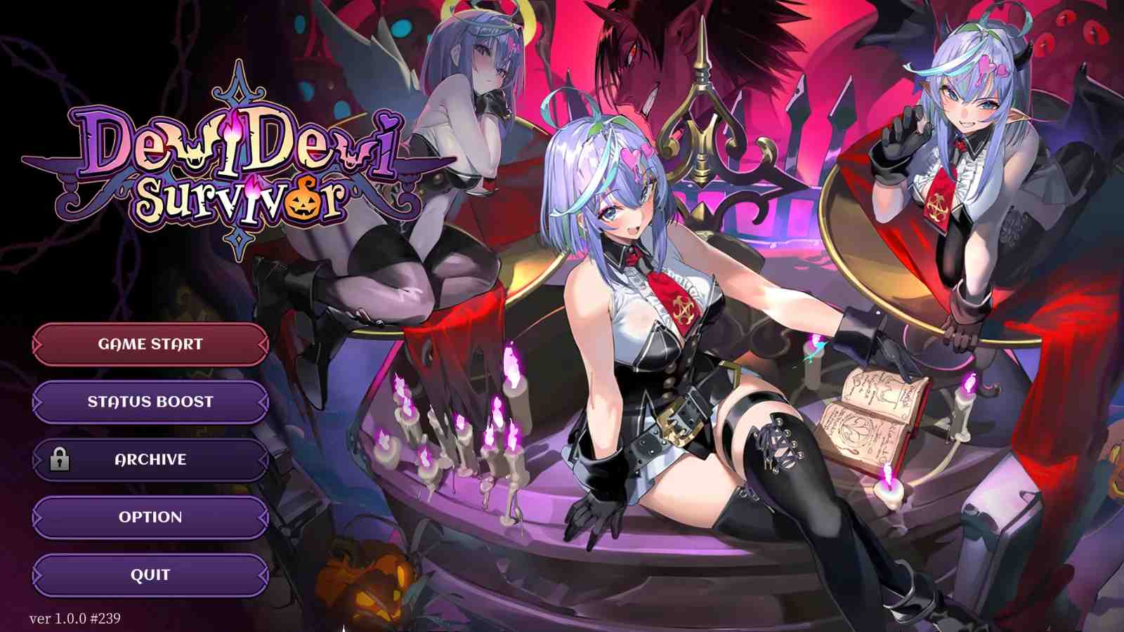 【ACT/PC/官中/全动态/1.1G】恶魔恶魔幸存者 DeviDevi Survivor(デビデビサバイバー) -第3张图片-萌站 【ACT/PC/官中/全动态/1.1G】恶魔恶魔幸存者 DeviDevi Survivor(デビデビサバイバー) -第3张图片-萌站