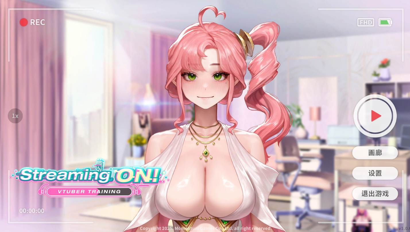 【日系SLG官中动态】直播开始！VTuber 训练 Streaming ON! VTuber Training 官方中文步兵版【698M】-第5张图片-萌站