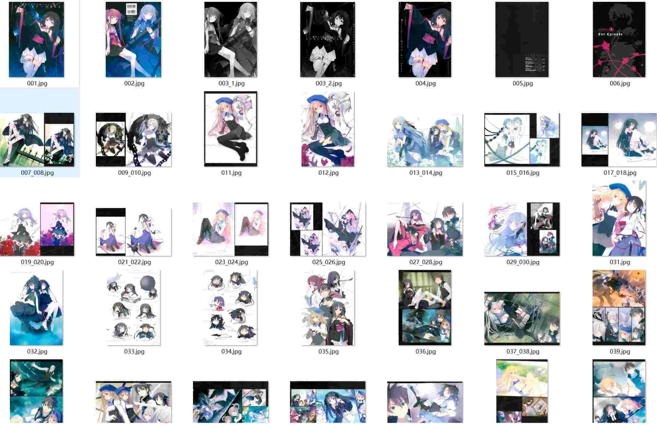 机巧少女不会受伤：機巧少女は傷つかない るろお ART WORKS（123P)-第1张图片-萌站