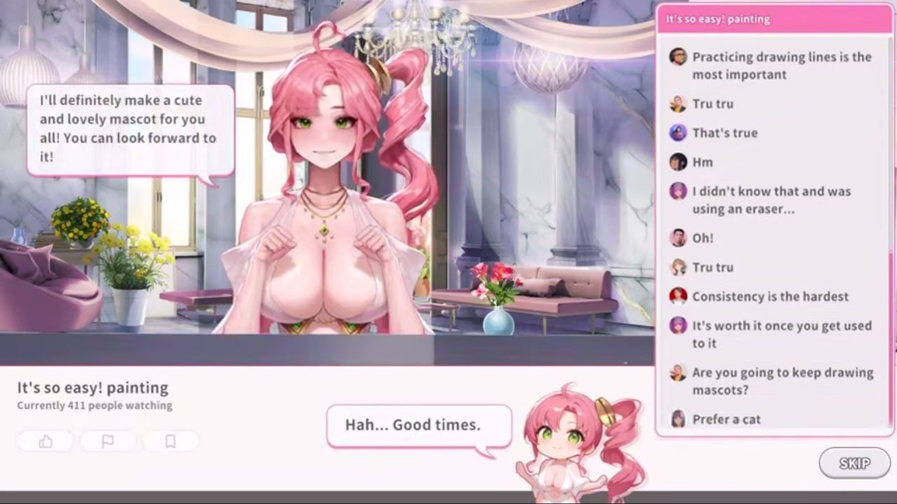 #直播开始！VTuber 训练  #Streaming ON! VTuber Training  官方中文步兵版-第4张图片-萌站