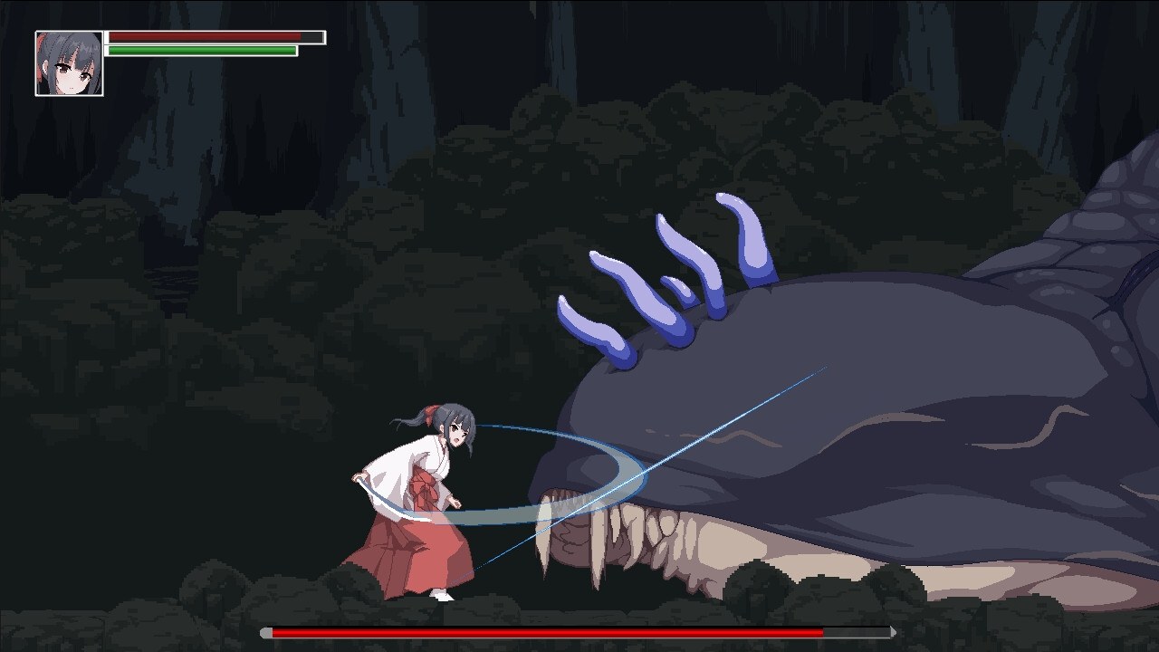  新作[日式ACT/异种X/动态] 退魔巫女稻芽 退魔巫女イナメ AI汉化版 [1.20G]-第2张图片-萌站