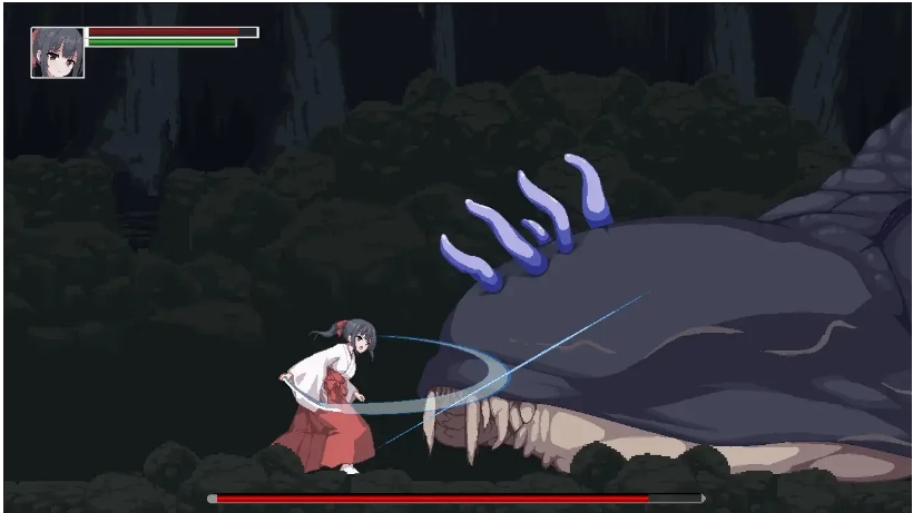 【日系/ACT/像素/AI汉化/全动态】退魔巫女イナメ Mtool汉化【1.13G】【序号504】-第2张图片-萌站